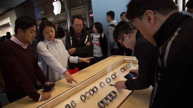 Apple Watch Arrives In Stores