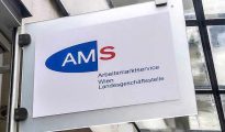 AMS (Arbeitsmarktservice) office signage