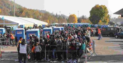 Federal Ministry of the Interior building in Vienna handling immigration and asylum procedures.