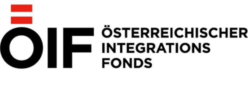 Official logo of the Austrian Integration Fund (ÖIF - Österreichischer Integrationsfonds).