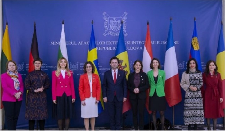 Austria's Edtstadler and European Ministers to Support for Moldova