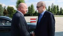 Chancellor Christian Stocker and President Recep Tayyip Erdoğan during official meetings in Ankara.