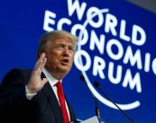 Donald Trump addresses the World Economic Forum in Davos 2026