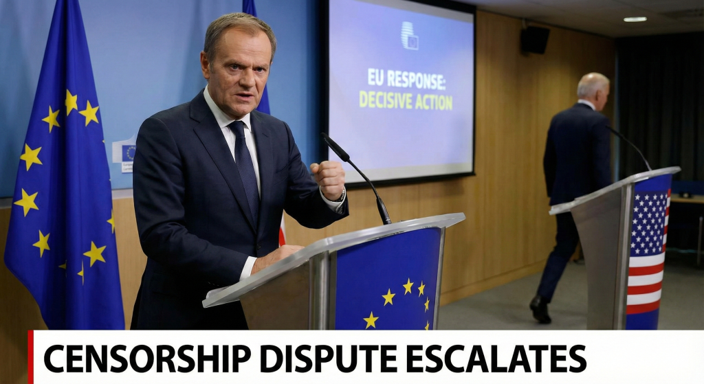 EU Threatens Decisive Retaliation