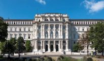 Exterior of Vienna's Justizpalast or a regional Landesgericht
