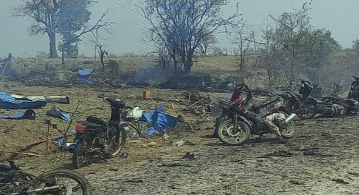 Myanmar Military Kills 100 civilian