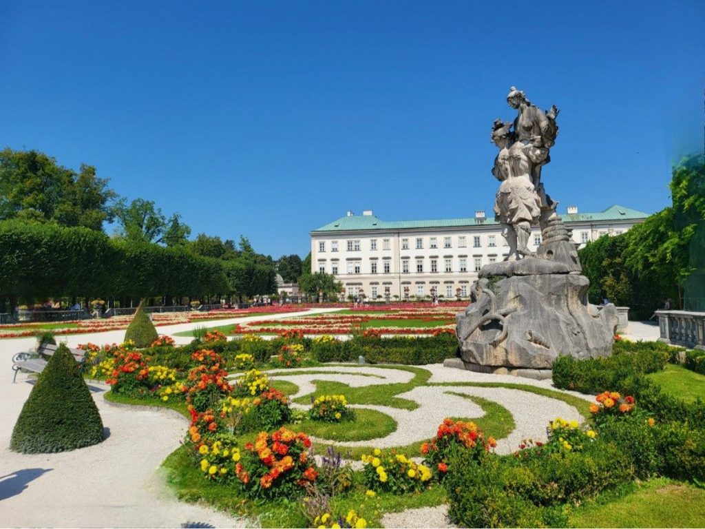 salzburg austria mirabell palace gardens